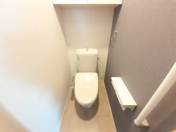 トイレもきれいです