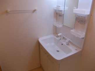 広い洗面スペース