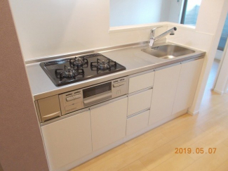 きれいなキッチンです