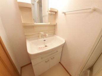 忙しい朝には欠かせない洗面所です