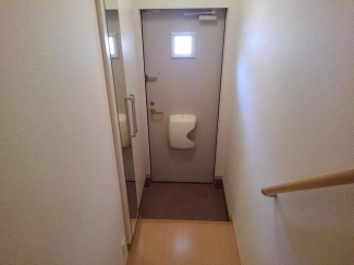 シンプルで使いやすい玄関です