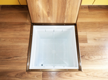 キッチンの床下収納