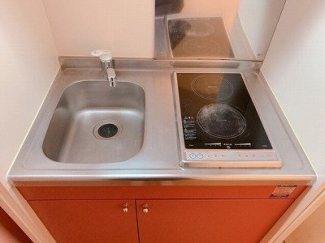 コンパクトなキッチンで掃除もラクラク