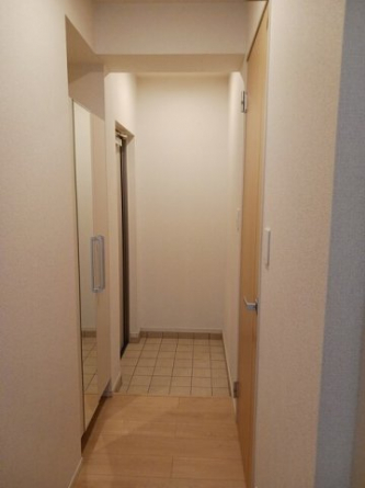 落ち着いた玄関です