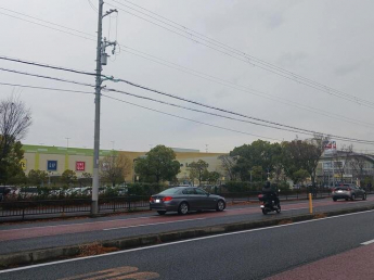 ららぽーと甲子園様まで1450m