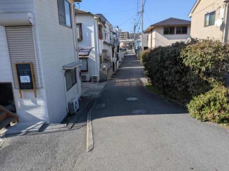 県道迄約７０ｍ、県道３１７号線から観た景色