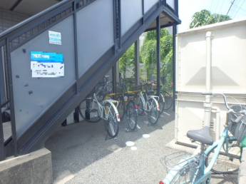 駐輪スペースです