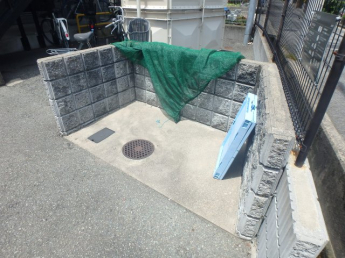 ゴミステーションです