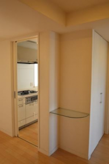 玄関前カウンター