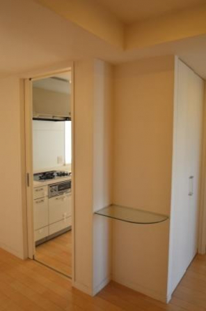 玄関前カウンター