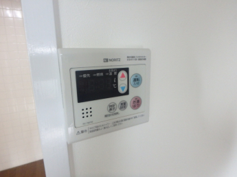 温度調節が簡単な給湯リモコン
