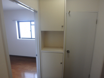 下駄箱付きで玄関すっきり