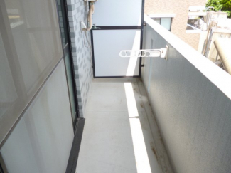 気持ちよくお洗濯できるバルコニー