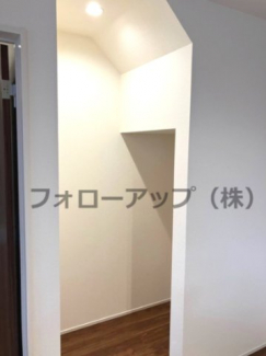 収納のためのスペースです