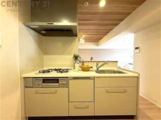 シンプルなデザインと使いやすさを兼ね備えた対面式システムキッチンは、効率的な作業スペースを提供し、家族やゲストとのコミュニケーションを促進します。