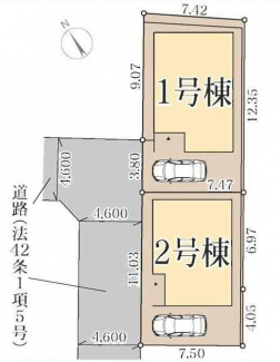 明石市貴崎４丁目の新築一戸建ての画像