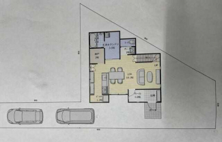 建物プラン例　配置図