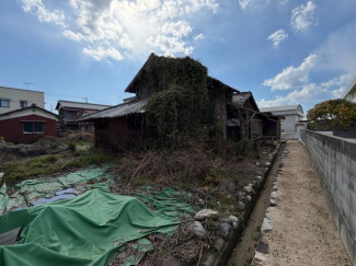 北東側から　北側農道・水路
