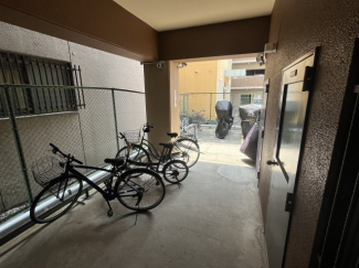 自転車置き場です