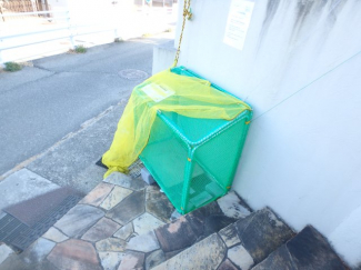 ごみステーションです