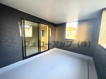 広々としたバルコニーです