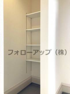 収納のためのスペースです