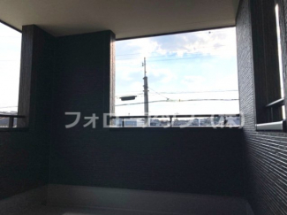 バルコニー付きです