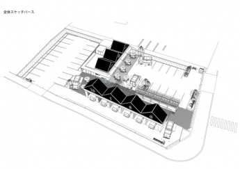 【外観パース】