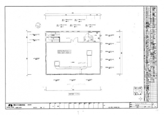 2階建事務所　2階平面図