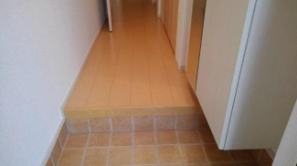 きれいな玄関です