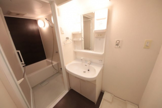 忙しい朝には欠かせない洗面所です