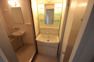 忙しい朝には欠かせない洗面所です