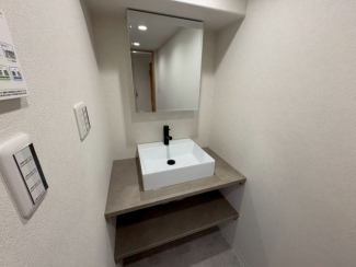 【独立洗面台】