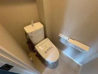 コンパクトで使いやすいトイレです