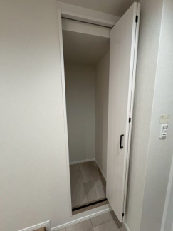 シンプルで使いやすい玄関です