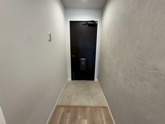 ゆったりとした玄関です