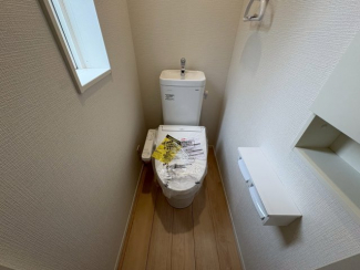 トイレもきれいです