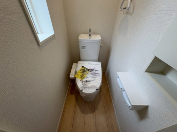 トイレもきれいです