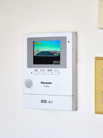 カラーモニター付インターホン