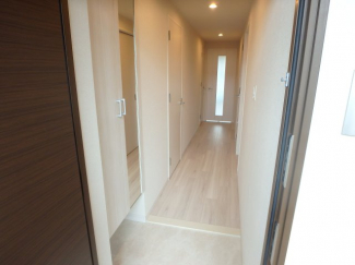 シンプルで使いやすい玄関です