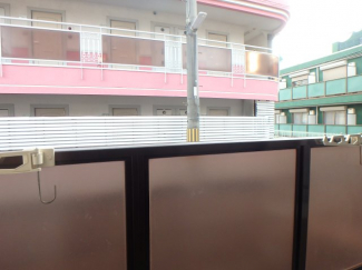 バルコニーからの景色です