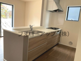 コンパクトなキッチンで掃除もラクラク