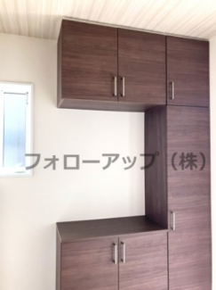 ゆったりとした玄関です