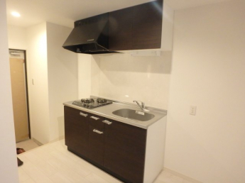 コンパクトなキッチンで掃除もラクラク