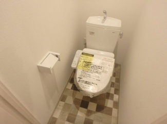 ゆったりとした空間のトイレです
