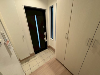 シューズインクローク付きの玄関