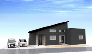 玄関周りの木目調がアクセントとなり、高級感と温かみを両立させ