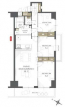 松山市古三津１丁目の中古マンションの画像