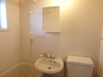 忙しい朝には欠かせない洗面所です