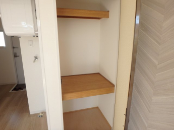 収納のためのスペースです